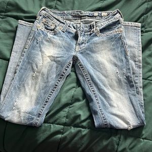 Sparkly Pocket Miss Me Jeans